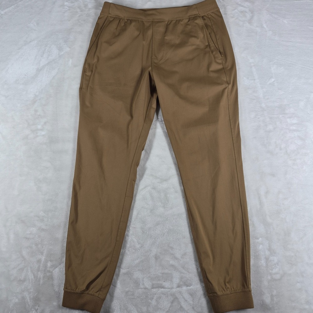 Rhone Commuter Jogger Pants Men's Medium Brown 29" Inseam Stretch Casual Comfort